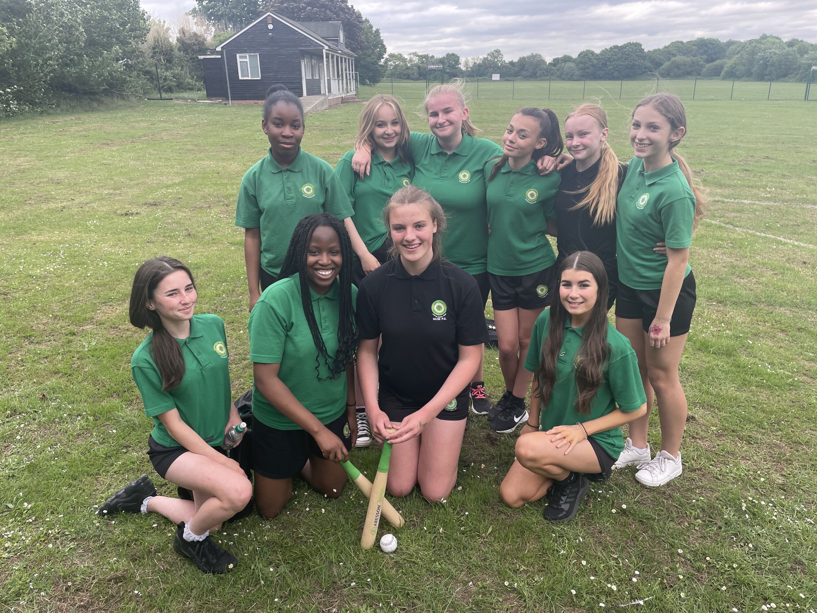 Year 9 and 10 rounders team 2022
